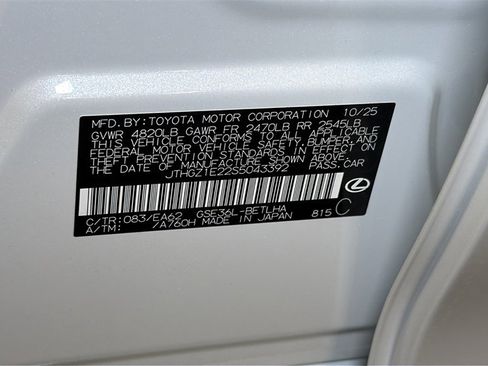 New 2025 Lexus IS 350 F Sport image 27