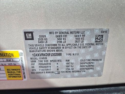 Used 2015 GMC Acadia SLT w/ Open Road Package AWD/4WD image 26