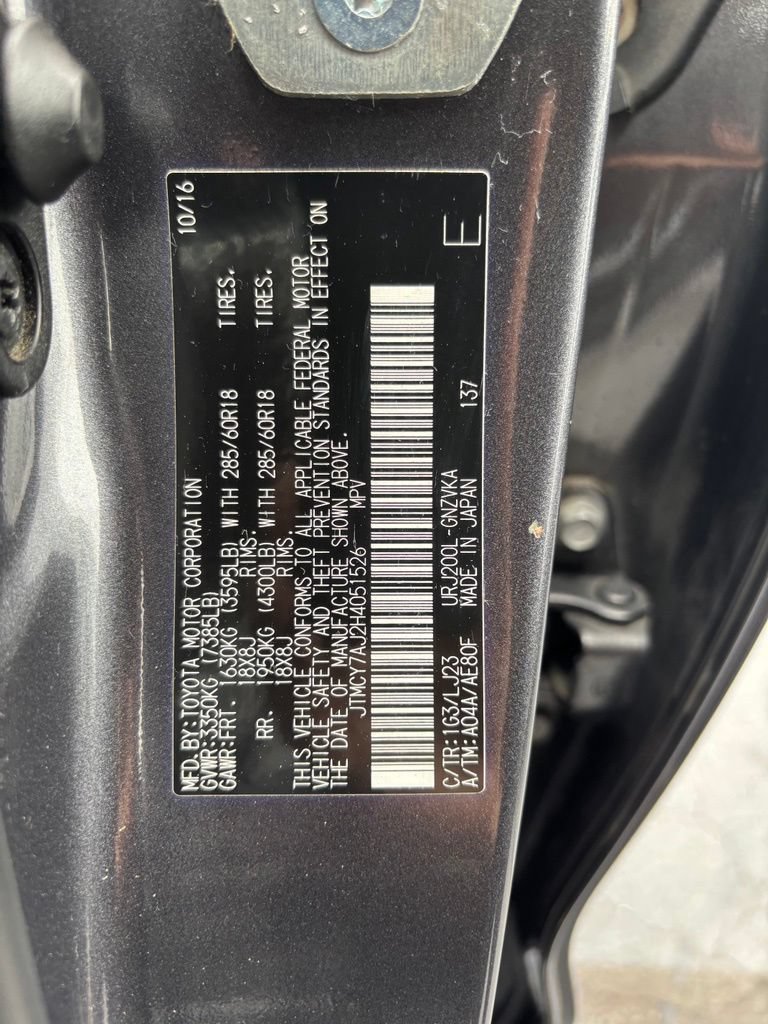 Used 2017 Toyota Land Cruiser AWD/4WD image 14