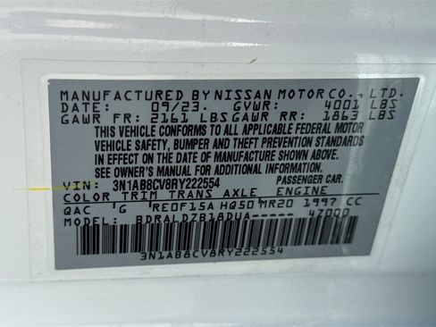 Used 2024 Nissan Sentra SV image 26