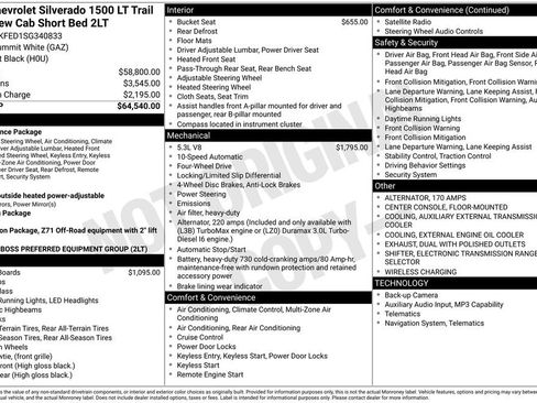Used 2025 Chevrolet Silverado 1500 LT Trail Boss AWD/4WD image 36