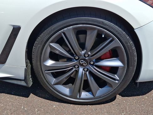 Certified 2022 INFINITI Q60 Red Sport 400 w/ Carbon Fiber Package AWD/4WD image 8