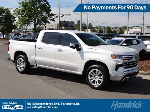 Used 2024 Chevrolet Silverado 1500 LTZ w/ Technology Package AWD/4WD image 1