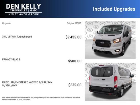 Used 2024 Ford Transit 350 XLT RWD image 3
