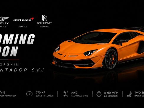 Used 2020 Lamborghini Aventador SVJ AWD/4WD image 1
