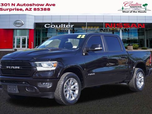 Used 2022 RAM 1500 Laramie w/ Sport Appearance Package AWD/4WD image 1