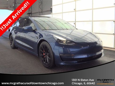 Used 2021 Tesla Model 3 Performance image 1