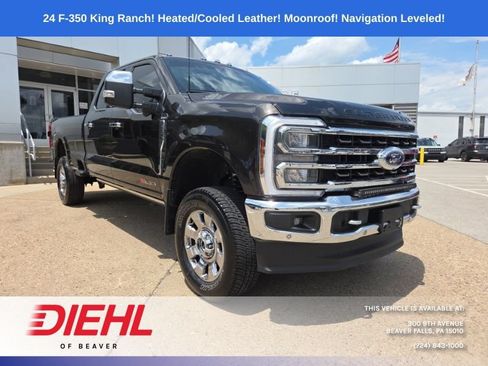 Used 2024 Ford F350 King Ranch w/ Chrome Package AWD/4WD image 1