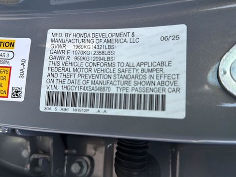 Used 2025 Honda Accord SE image 40