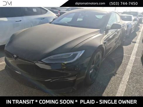 Used 2021 Tesla Model S Plaid AWD/4WD image 1