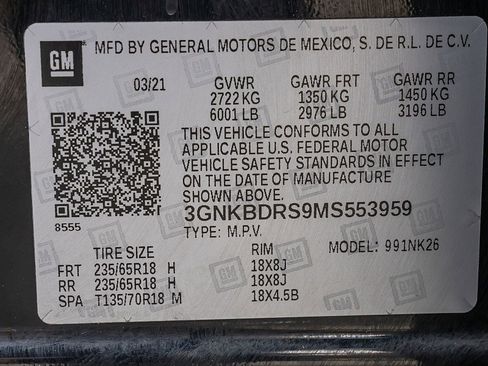 Used 2021 Chevrolet Blazer LT w/ Sound & Technology Package image 35