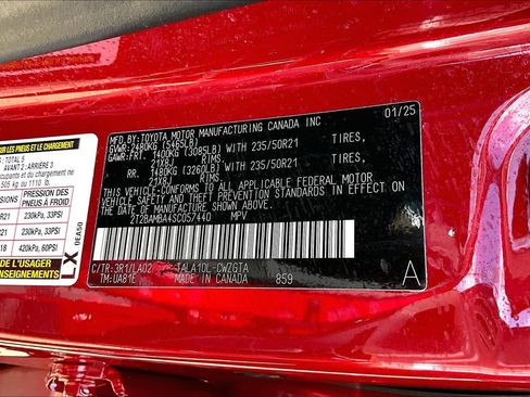 Used 2025 Lexus RX 350 FWD w/ Convenience Package image 37
