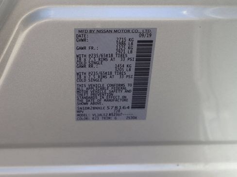 Used 2020 Nissan Pathfinder SV FWD image 28