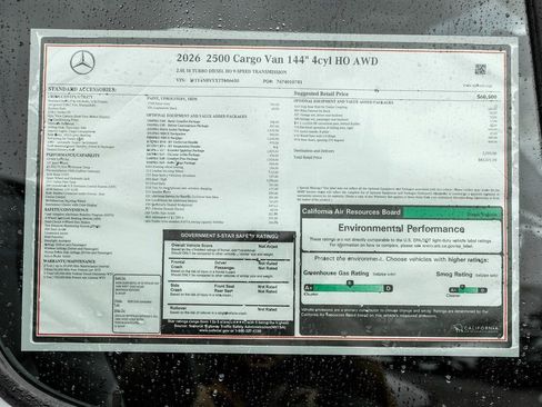 New 2026 Mercedes-Benz Sprinter 2500 image 26
