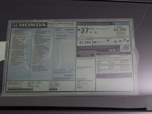 New 2026 Honda CR-V Sport Touring image 24