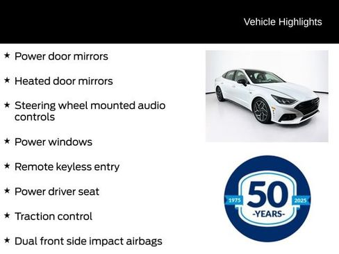 Used 2021 Hyundai Sonata N Line w/ Preferred Accessory Package FWD image 21
