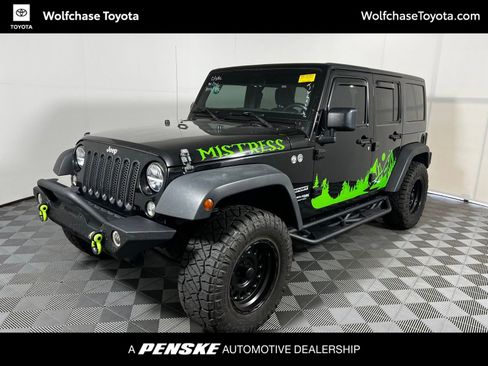 Used 2018 Jeep Wrangler Unlimited Sport S AWD/4WD image 1