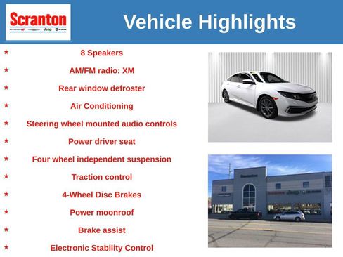 Used 2019 Honda Civic EX image 6