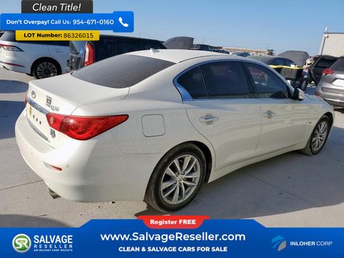 Used 2016 INFINITI Q50 Premium w/ Driver Assistance Package AWD/4WD image 4