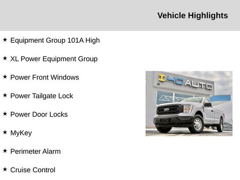 Used 2021 Ford F150 XL w/ Equipment Group 101A High image 2