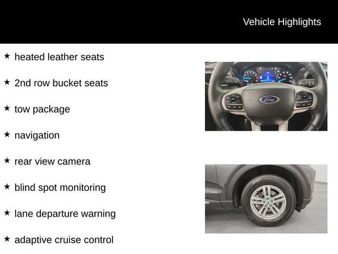 Used 2023 Ford Explorer XLT w/ Equipment Group 202A AWD/4WD image 10