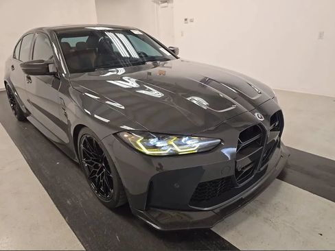 Used 2024 BMW M3 Competition w/ M Carbon Exterior Package RWD image 4
