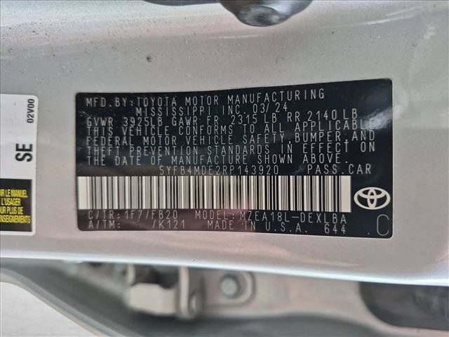 Certified 2024 Toyota Corolla LE FWD image 14