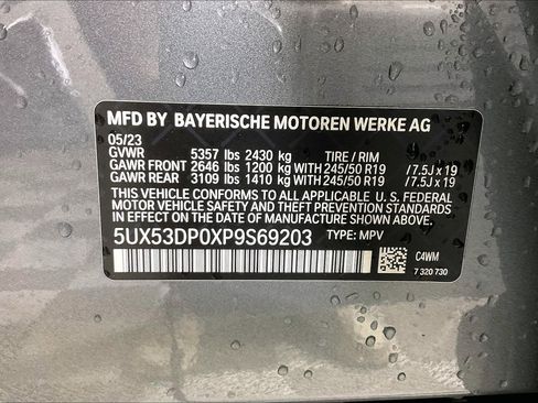 Certified 2023 BMW X3 xDrive30i w/ Premium Package AWD/4WD image 3