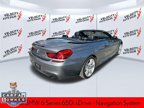 Used 2015 BMW 650i xDrive Convertible w/ M Sport Edition image 3