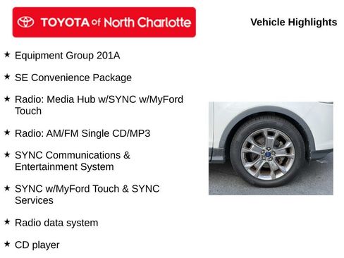 Used 2014 Ford Escape SE w/ Equipment Group 201A FWD image 5