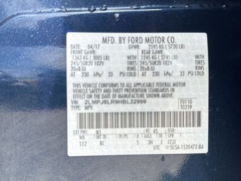 Used 2017 Lincoln MKX Reserve w/ Lincoln MKX Climate Package image 4