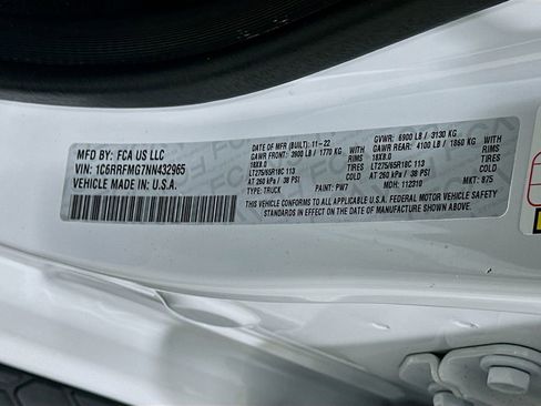 Used 2022 RAM 1500 Big Horn AWD/4WD image 30
