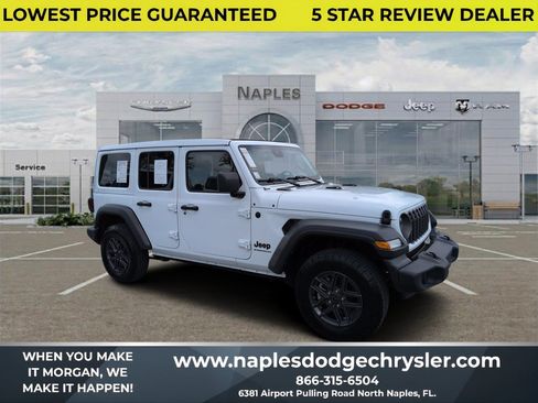 Used 2024 Jeep Wrangler Unlimited Sport AWD/4WD image 1