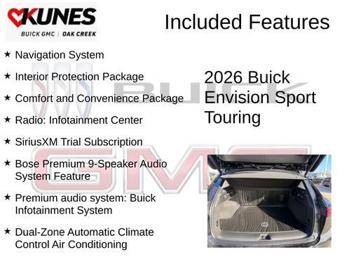 New 2026 Buick Envision Sport Touring AWD/4WD image 2