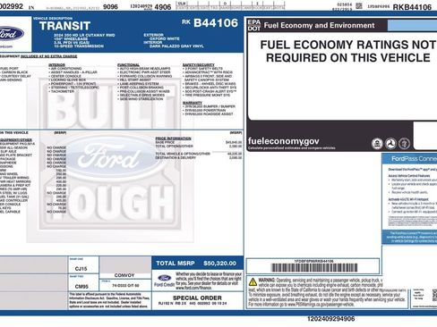 New 2024 Ford Transit 350 DRW image 25