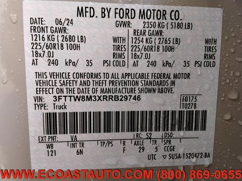 Used 2024 Ford Maverick Lariat FWD image 20