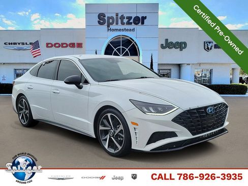 Used 2021 Hyundai Sonata SEL Plus FWD image 1