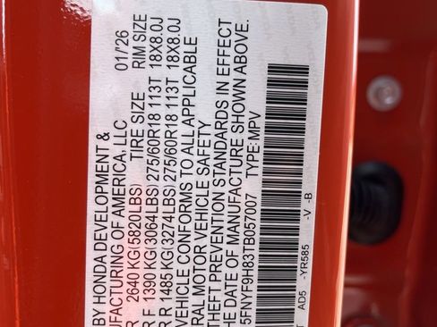 New 2026 Honda Passport TrailSport Elite image 5