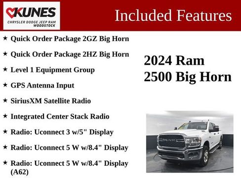 Used 2024 RAM 2500 Big Horn image 3