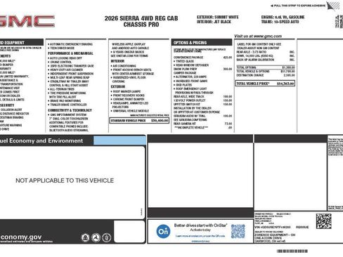 New 2026 GMC Sierra 3500 Pro w/ Convenience Package AWD/4WD image 4