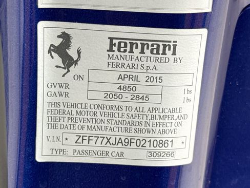 Certified 2015 Ferrari California T RWD image 27
