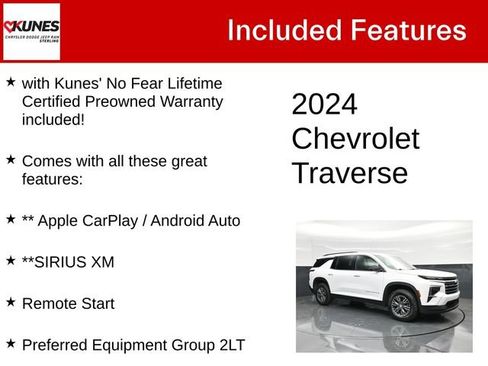 Used 2024 Chevrolet Traverse LT AWD/4WD image 4