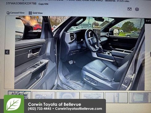 Used 2025 Toyota Tundra Limited w/ TRD Off-Road Package AWD/4WD image 6
