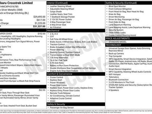 Used 2023 Subaru Crosstrek 2.5i Limited AWD/4WD image 1