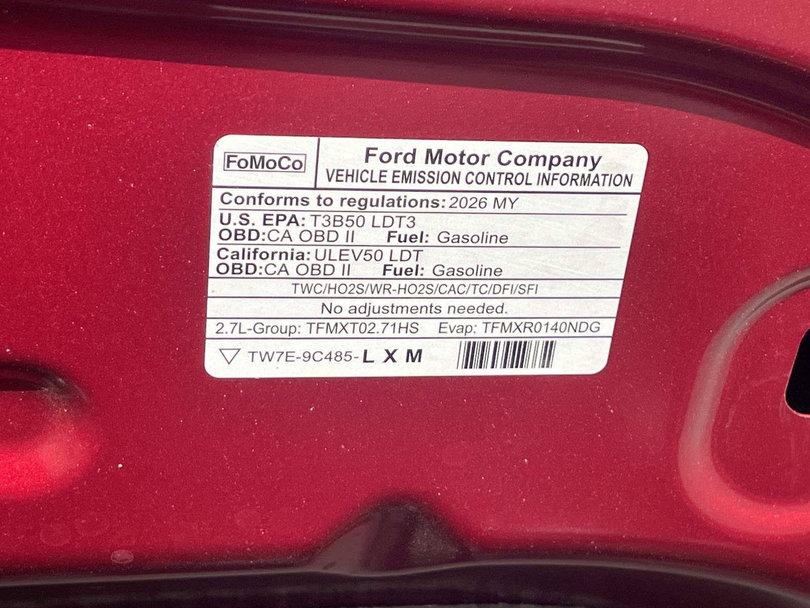 Used 2026 Ford Ranger Lariat w/ FX4 Off-Road Package AWD/4WD image 14
