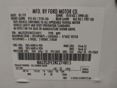 Used 2019 Ford EcoSport S FWD image 33