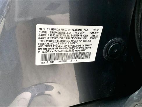 Used 2016 Honda Pilot EX-L image 33
