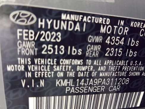 Used 2023 Hyundai Sonata SEL w/ Convenience Package FWD image 14