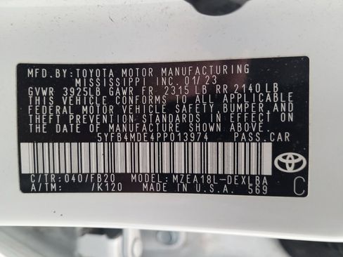 Used 2023 Toyota Corolla LE image 33