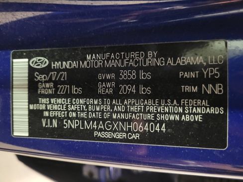 Used 2022 Hyundai Elantra SEL FWD image 33